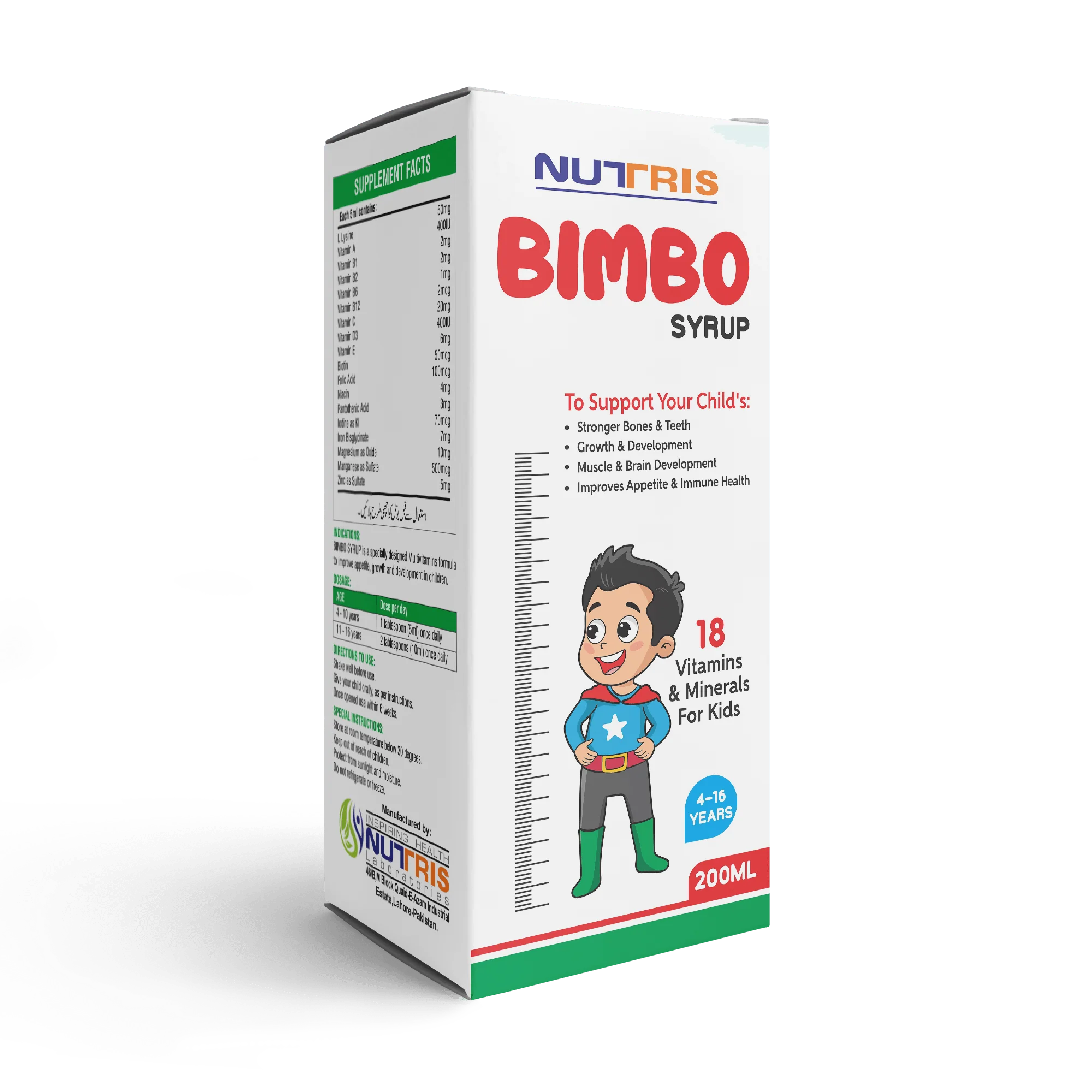 Bimbo - Kids' Multivitamins for Growth & Immunity