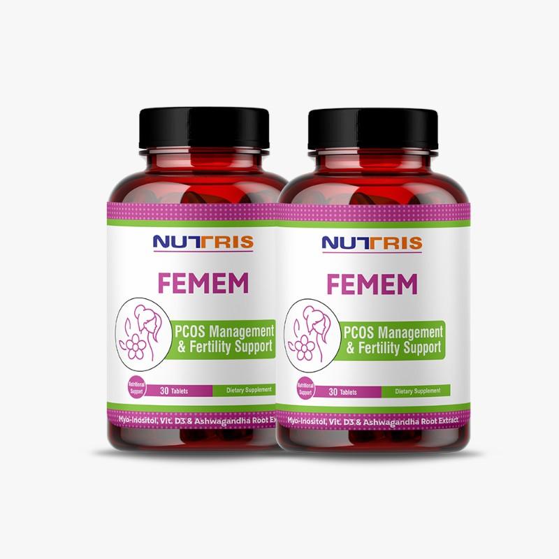 FEMEM - PCOS Management and Fertility Support - Nutris.pk