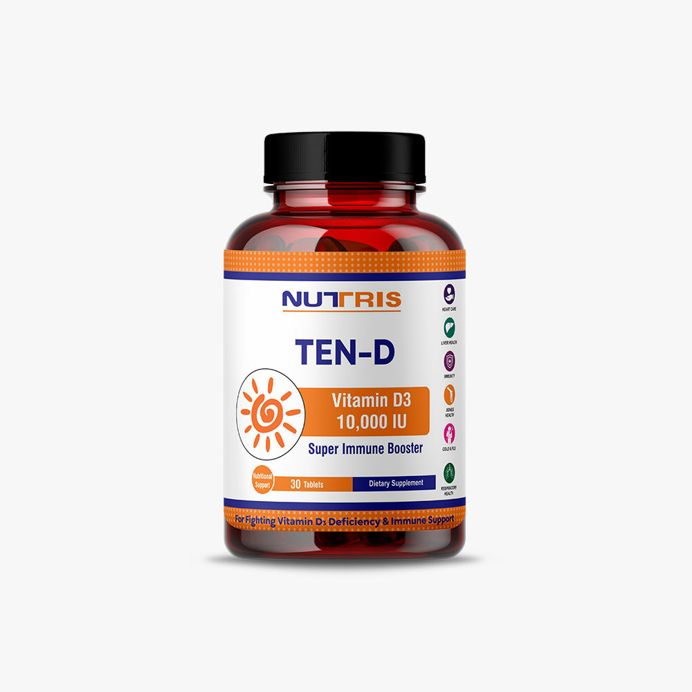 TEN-D - Vitamin D3 - Nutris.pk